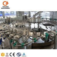 Ligne de production clé en main d'eau en bouteille avec support après-vente 24/7, usine de remplissage de 12 000 à 22 000 BPH pour bouteilles PET, verre ou canettes
