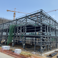 Atelier de structure en acier à grande portée, bâtiment préfabriqué en métal pour la production industrielle et les solutions de stockage