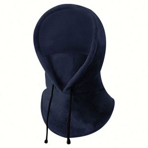 Cagoule polaire thermique d'hiver pour l'extérieur, coupe-vent, cache-cou, masque de ski intégral, masque de cyclisme, vente en gros - Product Image 4
