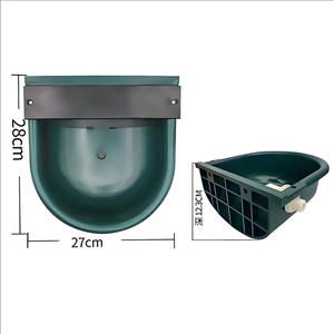<span class=keywords><strong>Abreuvoir</strong></span> en plastique pour bétail, chevaux, chiens, fontaine à eau automatique, équipement d'élevage - Product Image 2