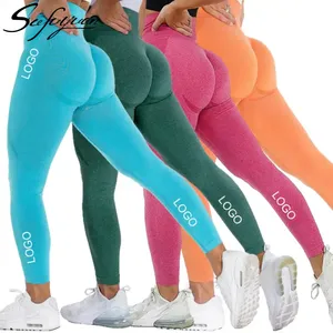 SFYS31 alta calidad cintura alta Hip Lift Leggings compresión elástica Fitness ejercicio Yoga Leggings mujeres Sexy Yoga Pantalones