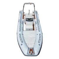 Nouveau bateau RIB 480 Tube gonflable en fibre de verre coque profonde en V à vendre