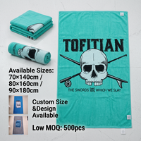 100% Cotton Yarn Dyed Jacquard Beach Towel, 450-550GSM Plush Bath Sheet, 70x140-90x180cm, Pool Spa Travel