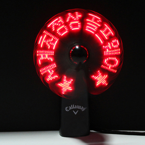 Mini Ventilatore Portatile da Collo in Plastica con Batteria Ricaricabile LED RGB Giocattolo da Matrimonio all'Ingrosso per l'Estate - Product Image 5