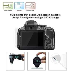 Protector de Pantalla de Vidrio Templado 2.5D 9H Antirrayaduras HD Transparente de Tamaño Personalizado para Cámara Nikon D5300 D5500 D5600, Fabricante OEM - Product Image 3