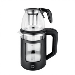 <span class=keywords><strong>Bollitore</strong></span> <span class=keywords><strong>Elettrico</strong></span> Senza Fili in Vetro Borosilicato <span class=keywords><strong>con</strong></span> Teiera in Vetro, Senza BPA, Protezione Contro il Bollitura a Secco, per Uso Domestico in Cucina - Product Image 1