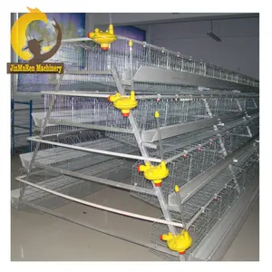 Jinmuren un tipo 4 livelli 128 polli strato pollo gabbia pollame attrezzature agricole per le vendite in malesia