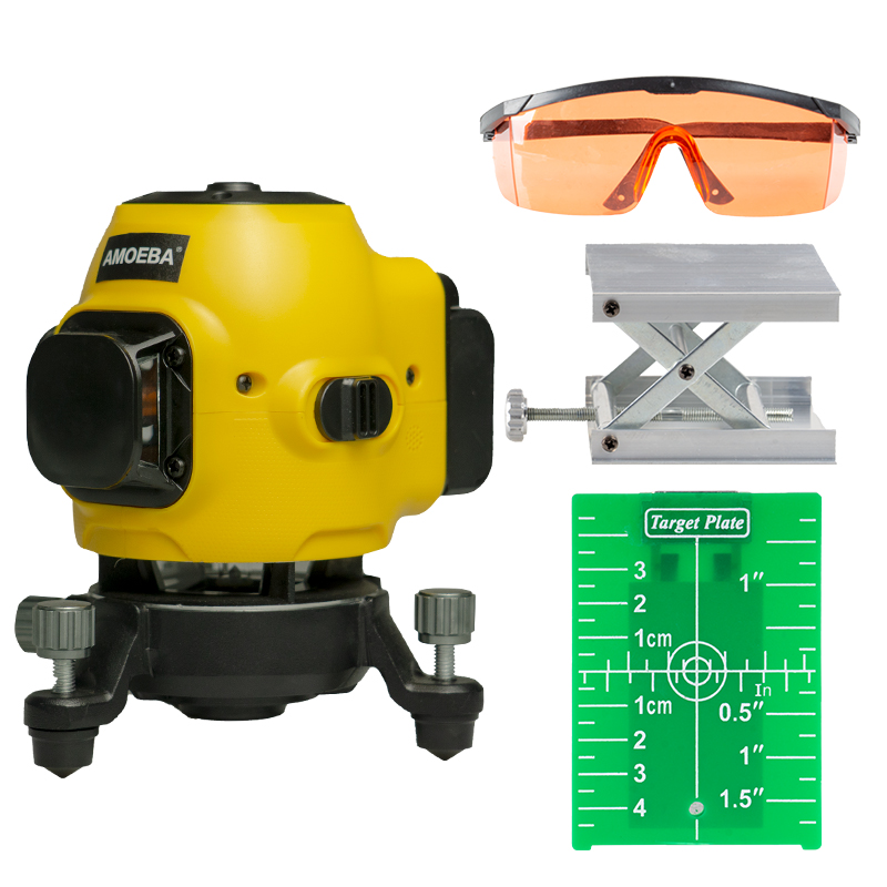 Лидер продаж, установка для выравнивания, набор электроинструментов, лазерный измеритель, профессиональный вращающийся лазерный уровень, вертикальный, перекрестный Нивелир, лазер