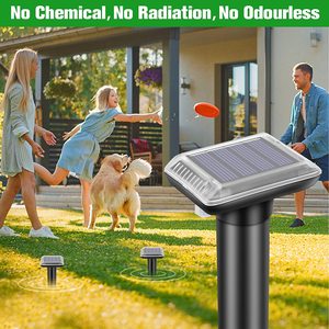 Repelente Ultrasónico Solar para Gophers, Marmotas, Topos, Serpientes, para Exteriores, Granjas y Jardines - Product Image 6