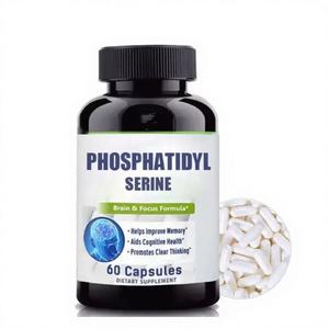 Cápsulas de Fosfatidilserina Alpha Brain de Marca Propia ASAP, Suplementos de 500 mg de Fosfatidilserina - Product Image 1