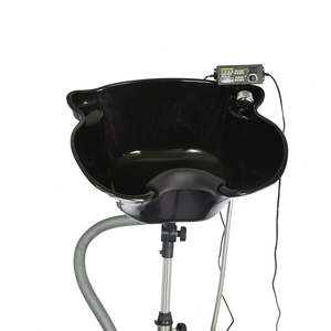 Mobiliario Profesional para Hospital y Salón Equipo <span class=keywords><strong>de</strong></span> Peluquería Lavacabezas Portátil con Ruedas y 2 Cubos - Product Image 4