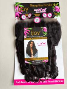 KEMY HAIR Lot de mèches de cheveux mélangés en gros, Perruques Lace Front HD 13*4, Perruques en cheveux humains mélangés couleur naturelle pour femmes noires - Product Image 5