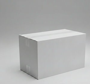 Cajas de Cartón Corrugado Blanco de 3 Capas, Reciclables, de 14x4x4 Pulgadas, Ligeras, para Envío, Embalaje, Regalos, Almacenamiento y Entrega - Product Image 1