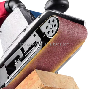 Ponceuse à bande électrique portable pour le polissage et le meulage, idéale pour l'atelier de meubles, le polissage du bois et l'élimination de la rouille métallique - Product Image 4