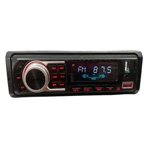 Dual USB LCD Display Auto Car Audio Fast Charging 12V BT Car Radio ISO Connector ID3 EQ Car Mp3 Player