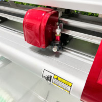 Set de Trazador de Corte e Impresión UV 3D con Mini Máquina UV de 30 cm, Impresora Plana de Adhesivos UV DTF A3 con Trazador de Tiras de Corte Automático
