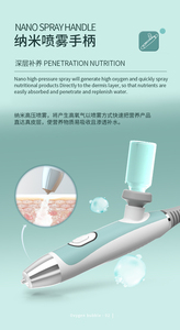 Nueva máquina portátil de dermoabrasión facial Aqua 8 en 1 con oxígeno para lifting facial y cuidado de la piel. - Product Image 3