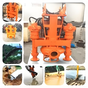 <b>Battery</b>-Powered China Sand <b>Pump</b> Corrosion-Resistant High Concentration Excavator High Lift Multi-Functional Mining <b>Pump</b> - Product Image 3