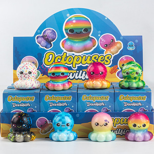 BT 12pc Mini Squeeze Toys Blind <b>Box</b> School Surprise <b>Gift</b> Pack With Various Food Fries Slow-Rising Squishy Toy Kawaii Figure Doll - Product Image 5