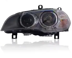 Lampu depan mobil modifikasi, untuk BMW X5 2011-2013 E70, lampu putih, menjadi lampu kuning, lampu depan Hid Xenon