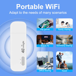 PIX-LINK Routeur WiFi mobile 4G LTE débloqué, routeur sans fil universel, mini routeur WiFi portable pour voiture, appareil <span class=keywords><strong>Internet</strong></span> avec emplacement pour <span class=keywords><strong>carte</strong></span> <span class=keywords><strong>SIM</strong></span> - Product Image 4