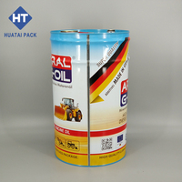 Baril en acier de 5 gallons 20L utilisé pour l'huile Tambour en métal d'huile de seau d'étain à tête fermée de 25L