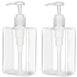 330ml Petg <b>Plastic</b> Cosmetic Bottle Pump <b>Cap</b> for Body Wash and Shampoo Lotion Packaging Bottle - Product Image 1