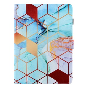 Étui en cuir pour <span class=keywords><strong>iPad</strong></span> Pro 11 pouces 2021 2020 2018 Air 4 10,9 pouces 2020 avec motif de <span class=keywords><strong>marbre</strong></span> floral tendance, papillon, écailles, support - Product Image 2