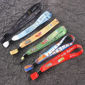 Pulsera Ajustable de Poliéster con Tela Personalizable para Conciertos, Sublimación Promocional, Pulseras Personalizables - Product Image 6