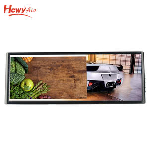 CE RoHs Fcc DC12-24V 7 inç dikiz aynası araba monitör 2 AV araba ekran - Product Image 6