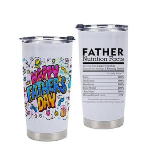 Personalizado mejor mamá mejor papá vasos 20oz botella de agua de acero inoxidable tazas aisladas <span class=keywords><strong>regalos</strong></span> <span class=keywords><strong>para</strong></span> madres Día del Padre taza de viaje - Product Image 4