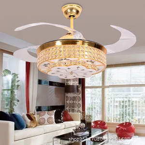 Lámpara de Techo con Ventilador LED Simple y Moderna, para Comedor, Sala de Estar, Dormitorio - Envío por Pieza - Product Image 3