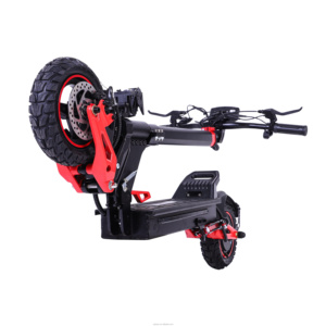 Trottinette électrique <span class=keywords><strong>J</strong></span>-15 <span class=keywords><strong>MAX</strong></span> en alliage d'aluminium avancé pour adultes, pliable, vitesse maximale de 50 km/h, moteur sans balais de 1600 W, éclairage LED, amortisseurs - Product Image 3