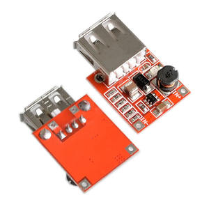Convertidor V de 3 a 5V, módulo de fuente de alimentación Step up Boost, cargador USB 1A para teléfono <span class=keywords><strong>MP3</strong></span> <span class=keywords><strong>MP4</strong></span> 96% de eficiencia - Product Image 1