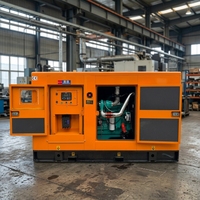 Generador diésel silencioso de 160 kW, 200 kVA, 180 kW con arranque automático y respaldo, alternador de cobre, trifásico 380 V 400 V, precio bajo de fábrica