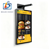 Pantalla Táctil Capacitiva de 10.1/13.3/15.6/18.5 Pulgadas para Montaje en Pared, Mini Menú Digital para Tiendas, Señalización Publicitaria