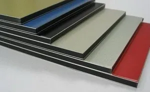 Panel compuesto de aluminio Hoja Acp panel sándwich de aluminio paneles de pared exterior