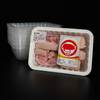 Machine de thermoformage entièrement automatique pour assiettes jetables en PP, PET, PS, barquettes alimentaires peu profondes et barquettes à emporter en plastique