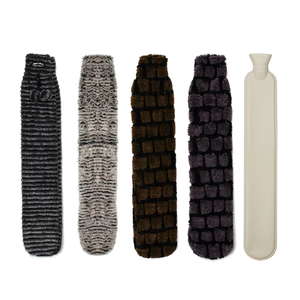 Belle bouteille thermos chauffante à longue bande avec manchon en <span class=keywords><strong>peluche</strong></span> détachable - Product Image 1