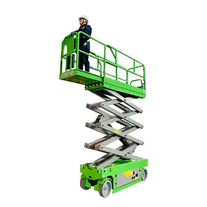 4m 6m 10m 14m 350kg-550kg Hydraulic Small Scissor Lift Electric Elevating Work Platform Man Lift Machine