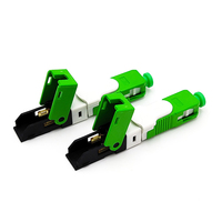 Connecteur rapide à fibre optique ESC250D SC APC UPC, connecteur rapide à trois anneaux en céramique, faible perte <0,3 dB, réutilisable, FTTH sans outil