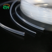 Câble de fibre optique en plastique à bord plat de 3 mm anti-jaunissement et super lumineux pour éclairage d'ambiance automobile