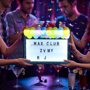 Nightclub Party Custom VIP Bottle Presenter Service Sign Glorifier Happy Birthday Letter LED Message Display Board - Product Image 1