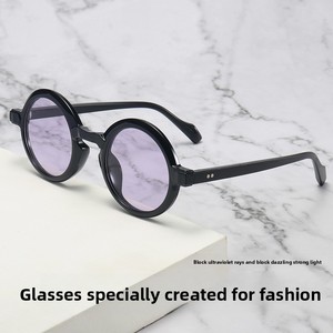 Men's Retro Ocean Lens Sunglasses Funny <strong>Party</strong> <strong>Glasses</strong> UV400 Protection Cross-Border Colorful Fashionable Versatile New Design - Product Image 2