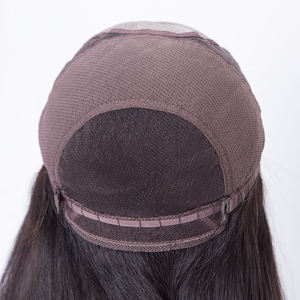 맞춤형 내추럴 블랙 컬러 유럽산 레미 헤어 풀 레이스 가발 (5*5 모노 탑, 1인치 HD 레이스, 글루리스, 더블 드로운, 롱 가발) - Product Image 3