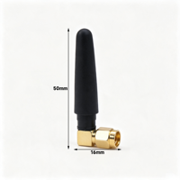 Antenne verticale en caoutchouc pour routeur WiFi 2.4G, carte réseau sans fil, antenne externe