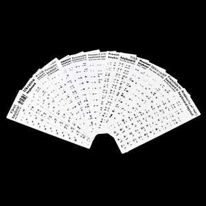 <span class=keywords><strong>Pegatinas</strong></span> de <span class=keywords><strong>Teclado</strong></span> Personalizadas en Varios Idiomas (Azerty, PC Universal, Chino, Inglés, Tailandés, Hebreo, Ruso, Coreano, <span class=keywords><strong>Español</strong></span>, Francés, Árabe) para Portátil - Product Image 4