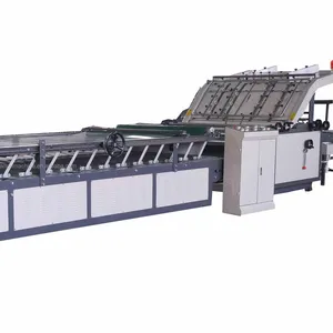 Semi automatic corrugated cardboard laminating machine flute laminator paperboard carton box making machinery