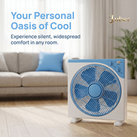 Ventilateur de sol électrique turbo OEM 12 pouces, portable, en plastique, avec minuterie, pour salon, chambre, hôtel