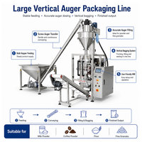 Volautomatische 500G-15Kg Doypack Rits Zakje Poeder Verpakkingsmachine Tarwemeel Verpakkingsmachine Met Hoge Capaciteit